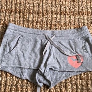 VS pink lounge shorts